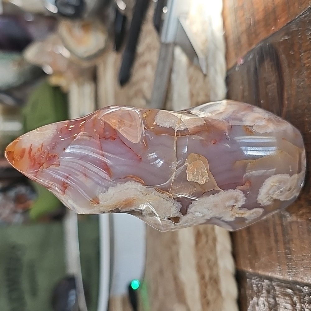 Flower Agate Flame